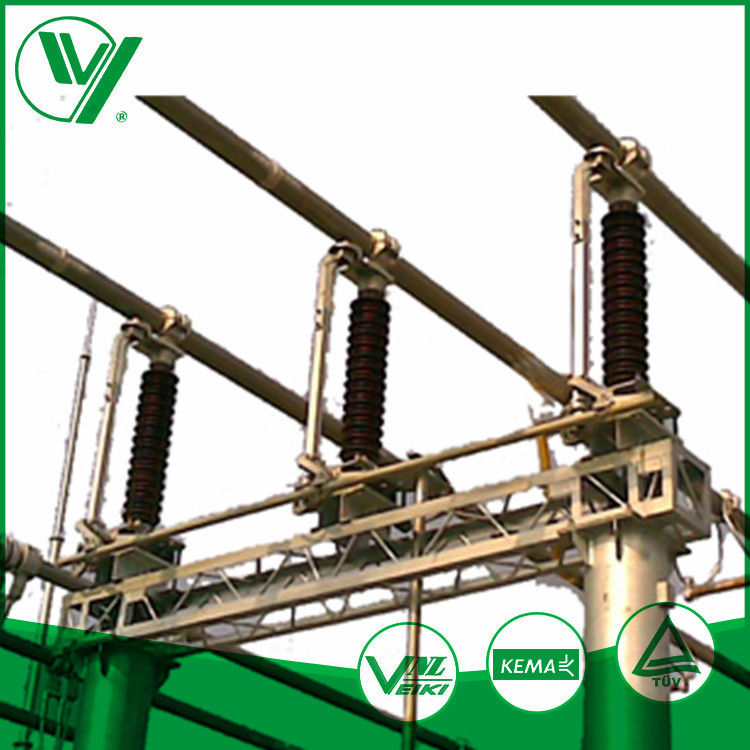 JW Series AC Outdoor 3 Poles High Voltage Disconnect Switch With Earth