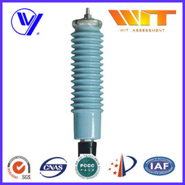 Good price Gapless Brown Porcelain Surge Arrester 10KV , Single Phase Surge Protector ISO-9001 Certified online