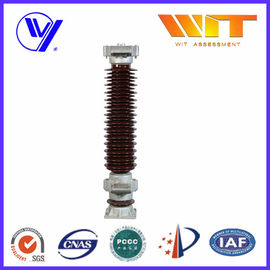 Good price 132KV 10KA Porcelain Substation Lightning Arrester with Extended Creepage online