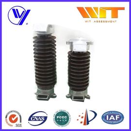 Good price Lightning Protection Electric Porcelain Surge Arrester With Insulating Bracket , Single Phase online