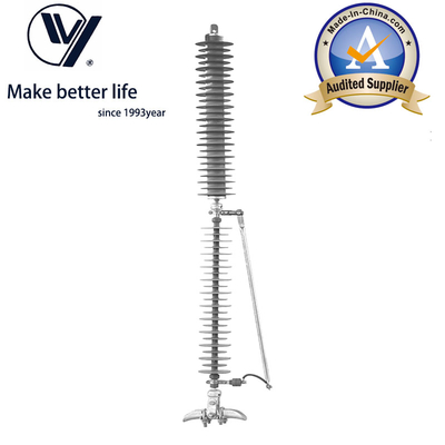 Good price 110kV Polymer Housed Surge Arrester with Leave Device for Substation online