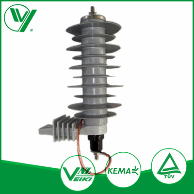 Good price Outdoor Brace-Type Surge Arrester HY5WBG-17/50 17kV Polymer Housing online