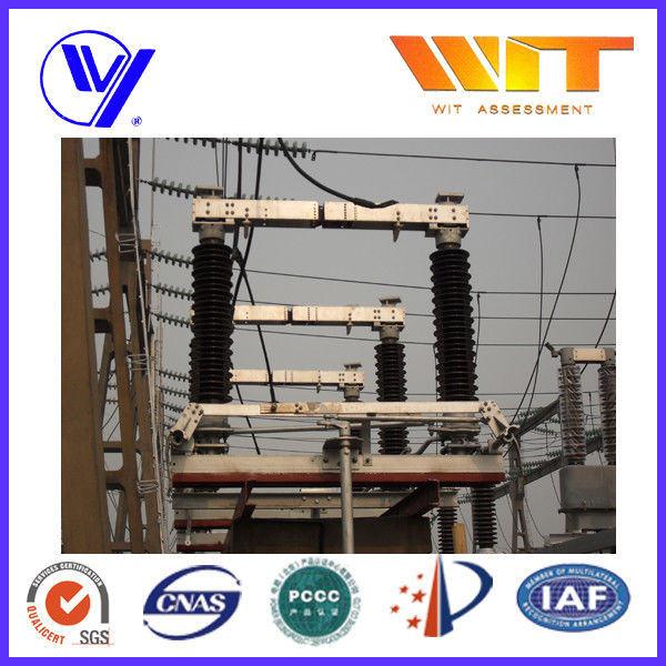126KV Motor Operated High Voltage Disconnect Switch For Power ...