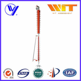 Good price 110KV 10KA KEMA Transmission Line Surge Arrester with Leave Device online