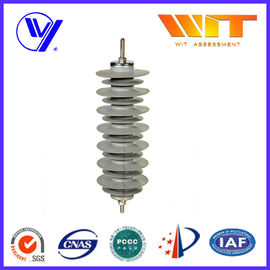 Good price 36KV 10KA Polymeric Housed Metal Oxide Lightning Arrester , Thunder Zinc Oxide Surge Arrestor online