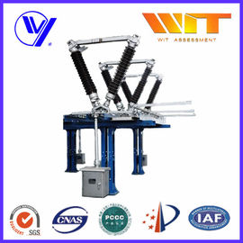 Good price High Voltage Double Earthing Substation Disconnect Switches Three Phase Simple Structure 126KV online