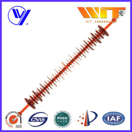 Good price Electrical Polymeric Pin Type Polymer Suspension Insulators , Silicone Rubber Insulator 66KV online