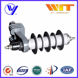 Good price 10KA Transformer Substation Zinc Oxide Lightning Arrester With Steel Bracket online