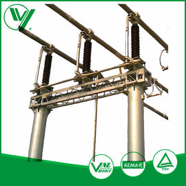 Good price Outdoor Mounted Three - poles High Voltage Disconnect Switch With Steel Base Plate 126KV online